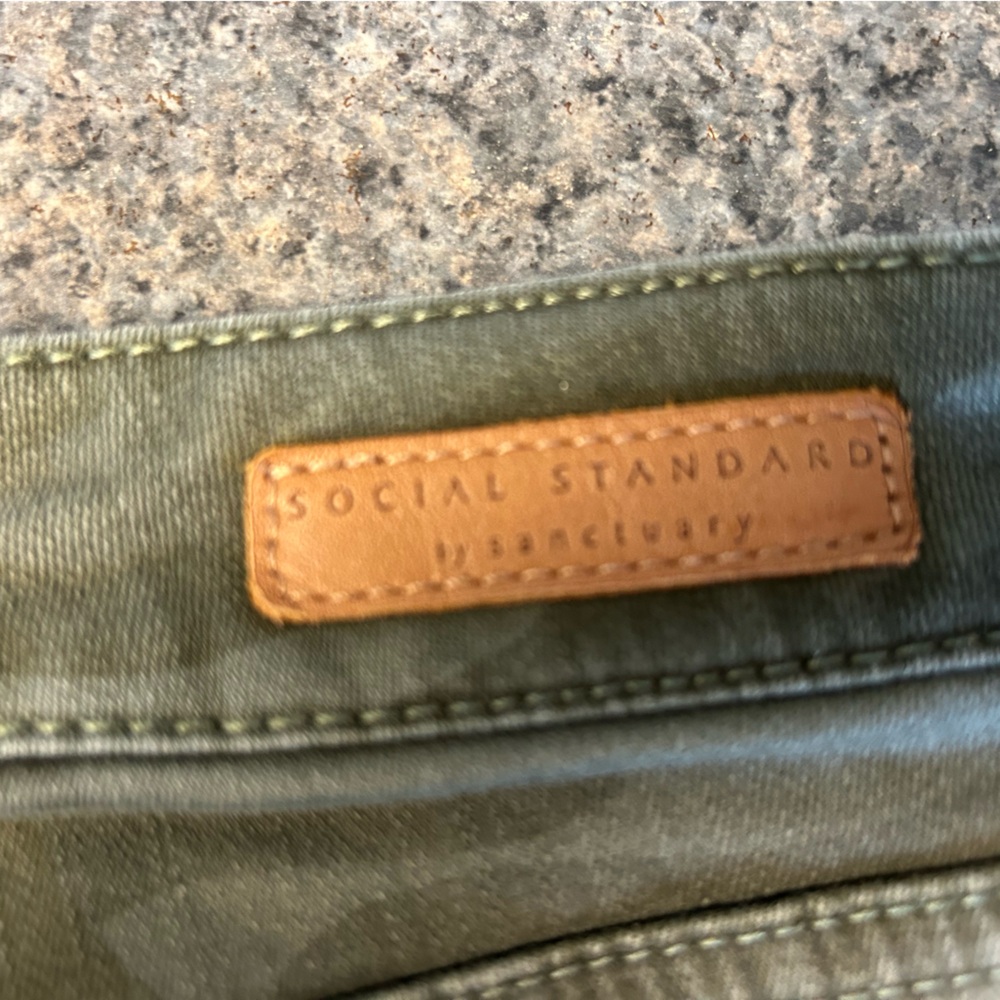 Social standard camp high rise skinny jeggings size 8/29